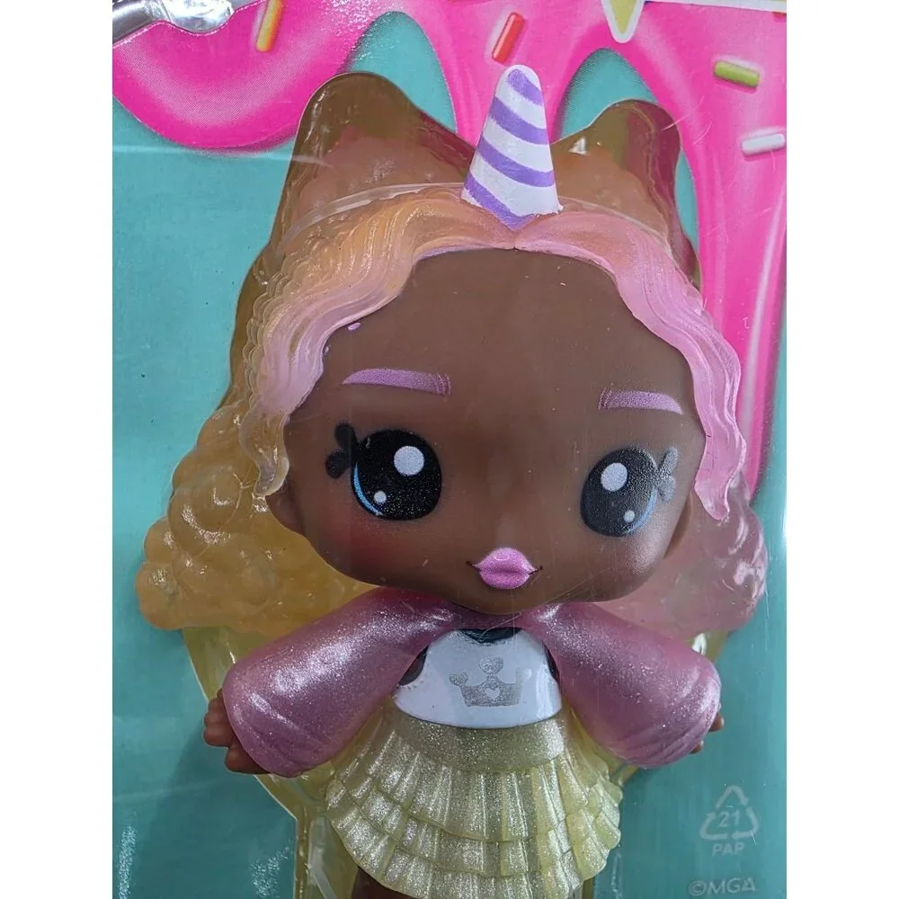 MGA Yummi-Land Nia Candy Fluff Doll & Lip Gloss Making Kit Scented 4+ New Boxed